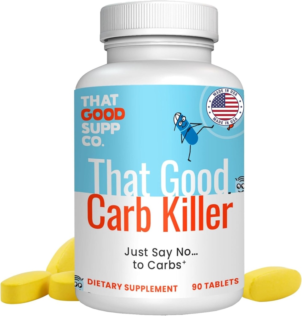 Ta dobri Supp Co Da dober Carb Killer - Carb Blocker tablete za cilje vzdrževanja teže - Apetite Blocker, Ubija sladkor & Carb Craving - Safe & Keto prijazno Formula - Izdelano v ZDA