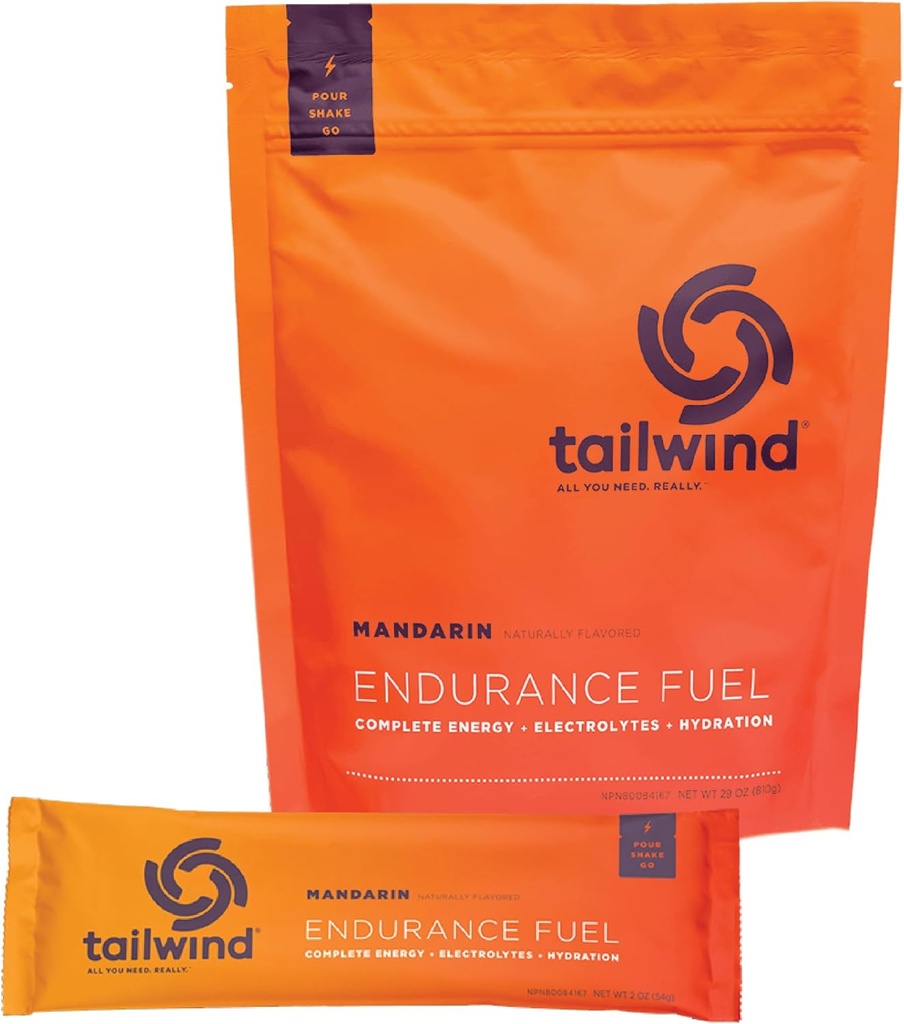Tailwind Nutrition Grab-and-Go Endurance Fuel Bundle z vzdržljivostnim gorivom v prahu, Hydration Drink Mix Pack za športnike