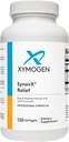 XYMOGEN SynovX Relief - dodatek za skupno podporo z Boswellia Serrata Extract + kurkuma - Muscle and Joint Relief Supplements - Vegan, Gluten Free in Non GSO (120 Softgels)