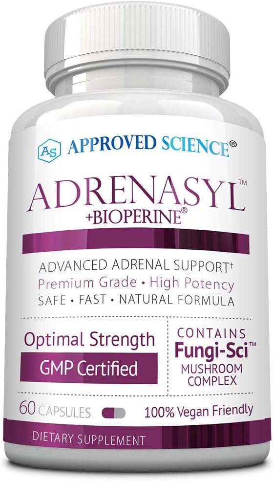 Odobreno znanje Adrenasyl - Adrenal Gland Support - 60 Count - Pack po 1