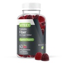 Viteey Prebiotic Fiber Gumies za odrasle, 4g - Gut Health & Digestive Toluble Fiber Supplement Gumies - Nič sladkor doda, Vegan, Gluten-free - 60 Count