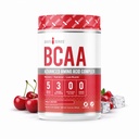 Popolna serija vitaminov BCAA Advanced Amino Acid Complex, Wild Cherry, podpira okrevanje mišic, hidracijo in rast, 5g BCAA, 3g glutamin, 13 oz Tub (30 Serving)
