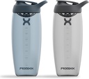 Promix Pursit Protein Shaker Steklenica (32 oz) – Tihi brez-Ball mešalnik, Leak-Proof Lid, BPA/BPS & Phthalate-free ECOZEN – Easy-Clean Shaker Cup za stresanje beljakovin, Pre & Post-workout smoothies