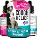 Kennel Kašelj Kapljice za pse in mačke - 2oz Pet Herbal Remedy - Throat Soother - Homeopatska dihalna podpora - Suh, Mokra & Barky Pet Kašelj in Cat Astma, Sinus Congestion zdravljenje - Made in USA