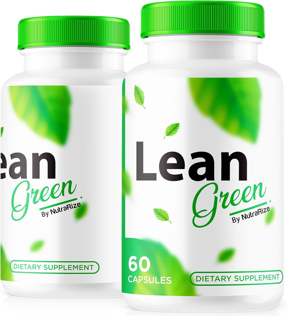 (2 paket) Nasičene tablete za zeleno hujšanje - Seveda podpira aktivni življenjski slog in fitnes, Premium tablete Keto za trajno energijo in zdravje, Lean Greens Formula, LeanGreen Uradni pregled (120 kapsul)