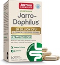 Jarrow Formulas Jarro-Dophilus Ultra Gut Rescue - 50 milijard CFU na strežbo - Probiotiki Obnavljajte, zaščitite in ohranite črevesno floro - 60 Serving (Zapoznela sprostitev)