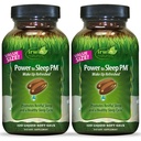 Irwin Naturals Power to Sleep PM - 120 Tekoči soft-Gels, paket 2 - z Melatonin, GABA, Ashwagandha, Valerian Root & L-Theanine - 120 Total Servings