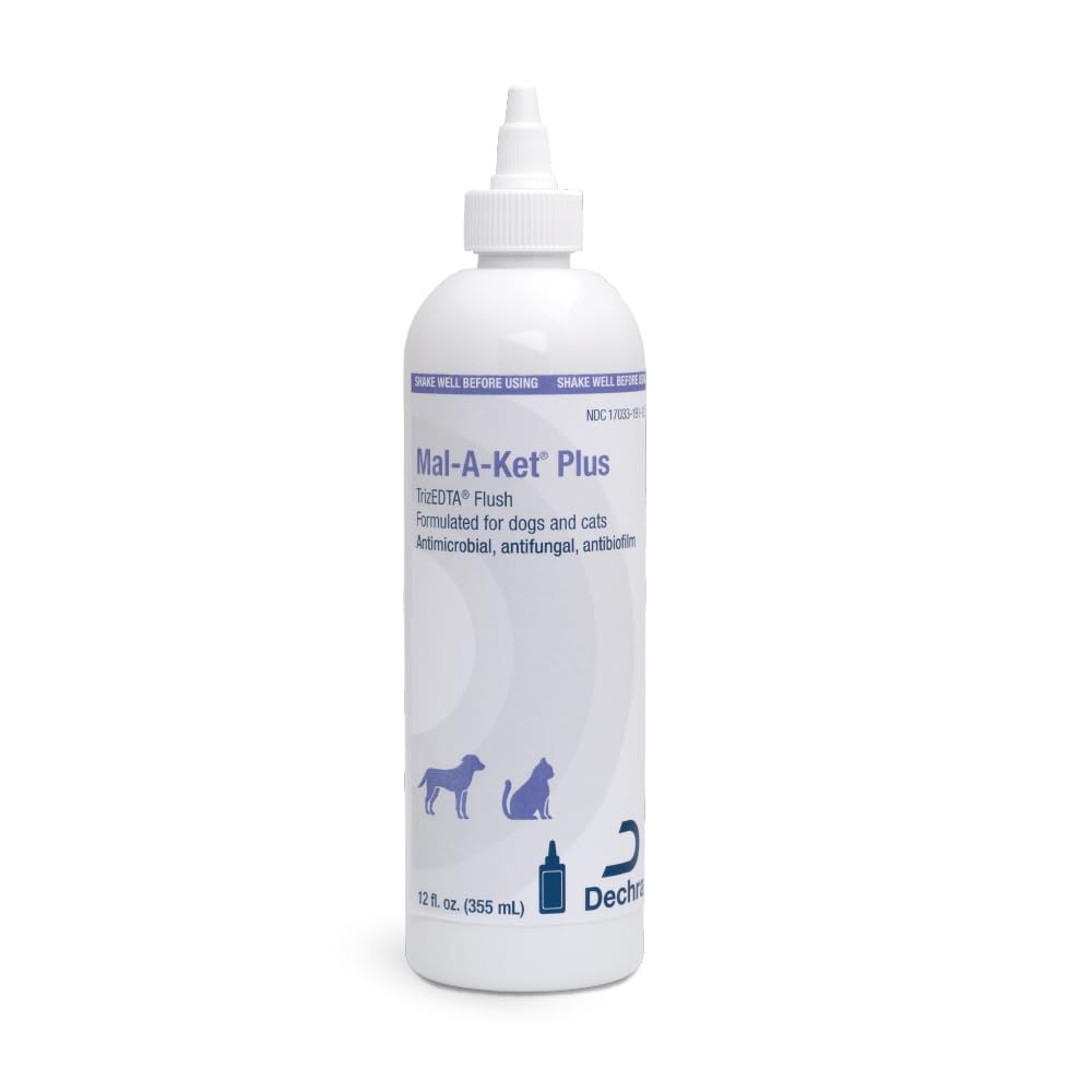 Mal-A-Ket Plus Trizedta Flush za pse in mačke, 12 oz