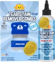 Bodhi pes Tear Stain Odstranjevalec in Tear Stain Odstranjevalec Combs - nežno odstrani madeže, umazanijo iz hišnih oči - Sef in nežna na psih in mačkah - Čisti občutljivo krzno - Idealno za Grooming in Tear Stain preprečevanje