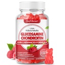 mehkužec glukozamin hondroitin gumies, brez sladkorja glukozamin hondroitin MSM Dodatek z bederberry kurkuma podpira skupno zdravje & antioksidant, malina arome 60 število
