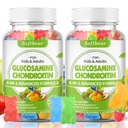 mehki medved Glukozamin Chondroitin Gumies z MSM trojno moč, organsko žvečljivi glukozamin hondroitin dodatek za skupno podporo Vegan mešane sadne arome 120
