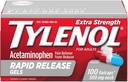 Tylenol Extra Strength Rapid Release Gelcaps, 100 Count steklenice (Pack of 2)