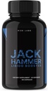 Jack Hammer Libido Booster za moške, Jack Hammer Libido Booster dodatek, Jack Hammer Libido Booster Močen vse naravne formule za izboljšanje uspešnosti, Jackhammer Reviews (60 kapsul)