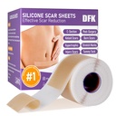 Profesionalni trakovi silikonske scare, mehki silikonski scare za kirurške brazgotine, keroidne, akne brazgotine, burn scar, oddelek C
