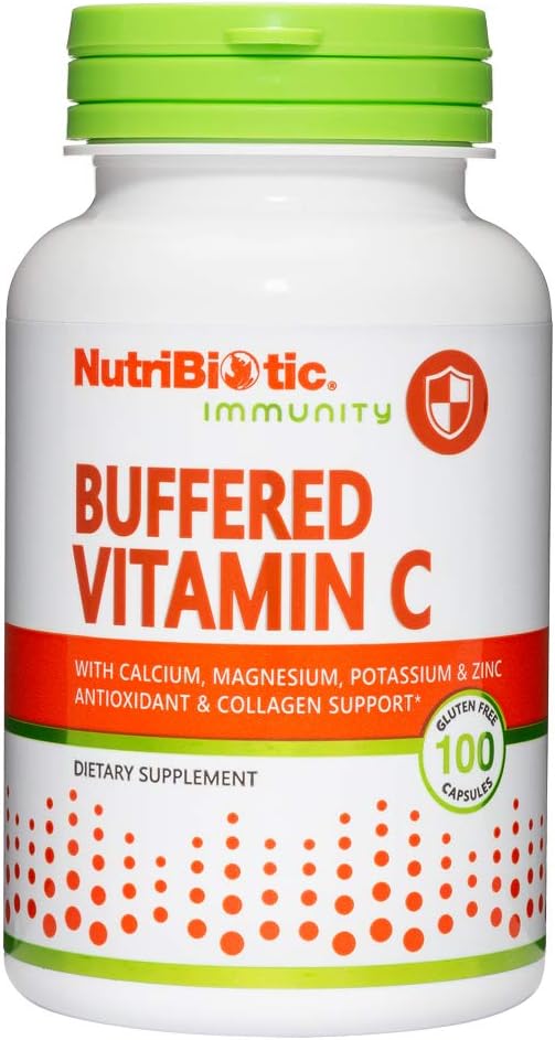 NutriBiotski pufer vitamin C, 500 Mg, 100 Caps 