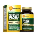 Renew Life Probiotic Adult 50 Plus Probiotične kapsule, Dnevni dodatki Podpora urinarno, Prebavno in imuno zdravje, L. Rhamnosus GG, Mlečni, Soja in gluten brez, 30 milijard CFU, 60 Število