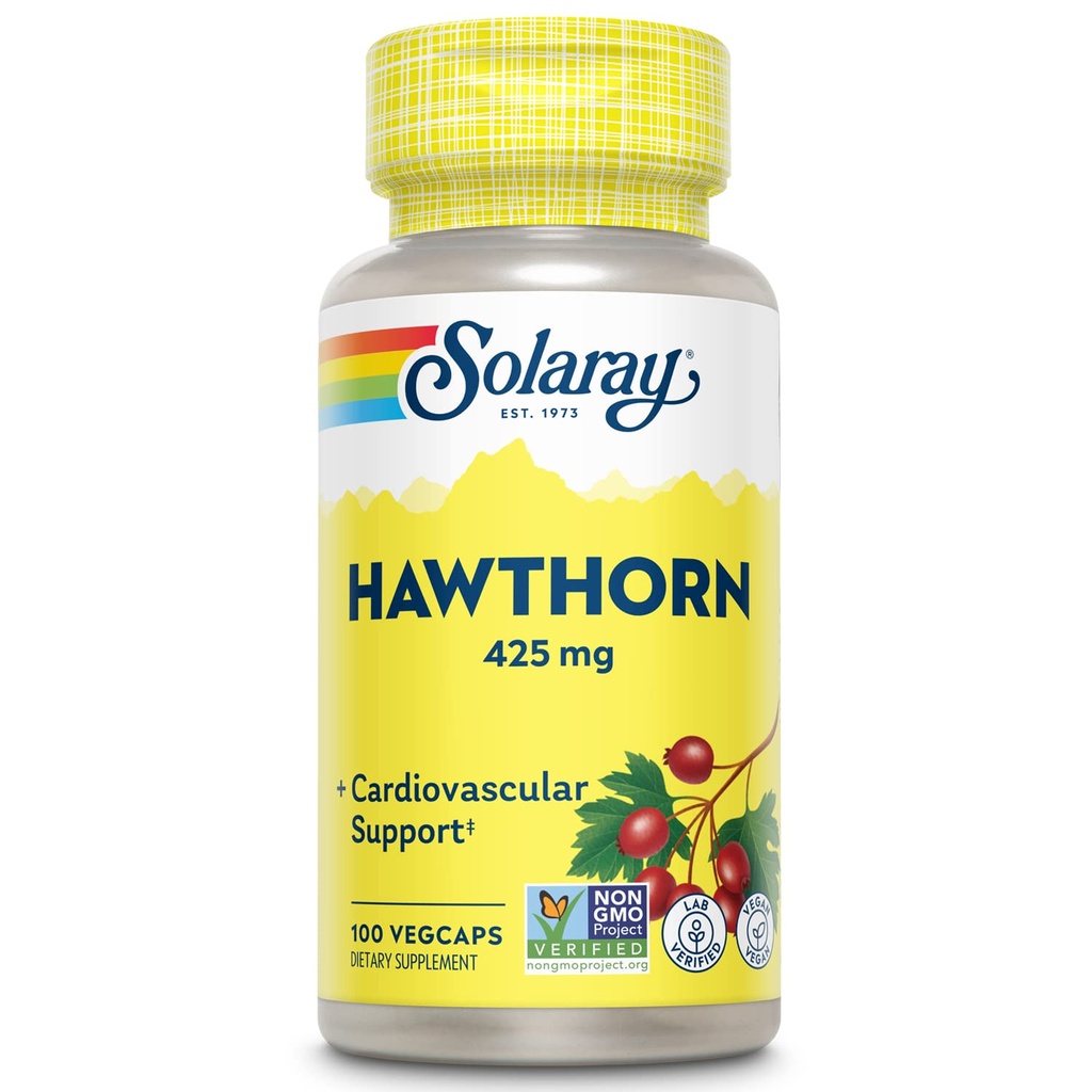 SOLARAY Hawthorn Berry 425mg 