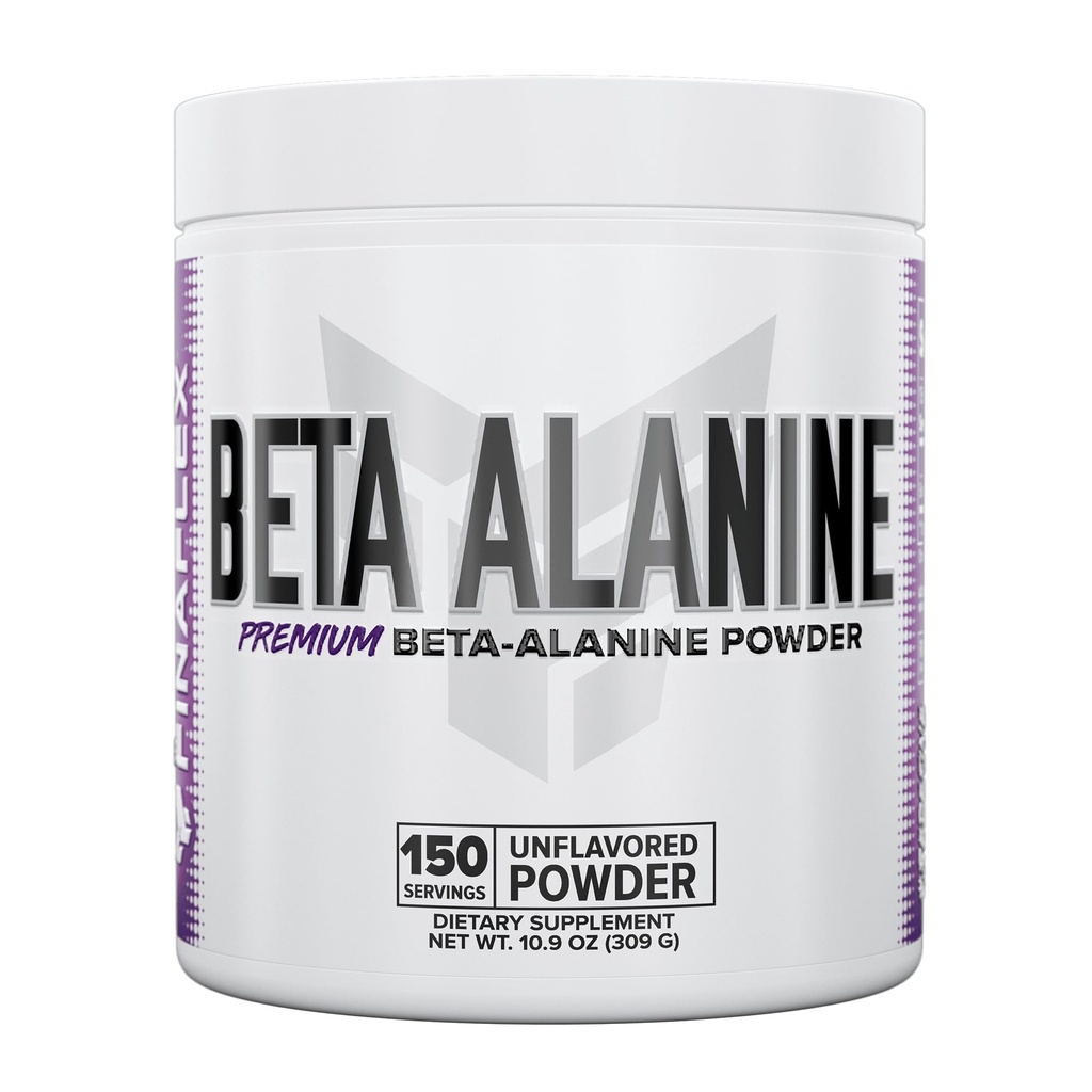 FINAFLEX BETA Alanin, brez arome - 10,9 oz - Neesencialna formula aminokislin - Podpora Body & Performance - 150 Služabnikov