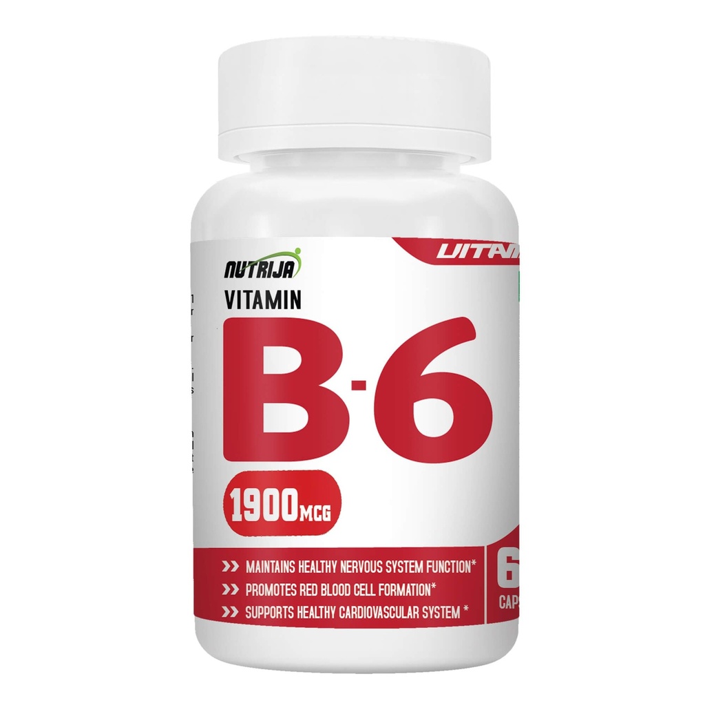 Vitamin B6 Kapsule (60 kapsul)