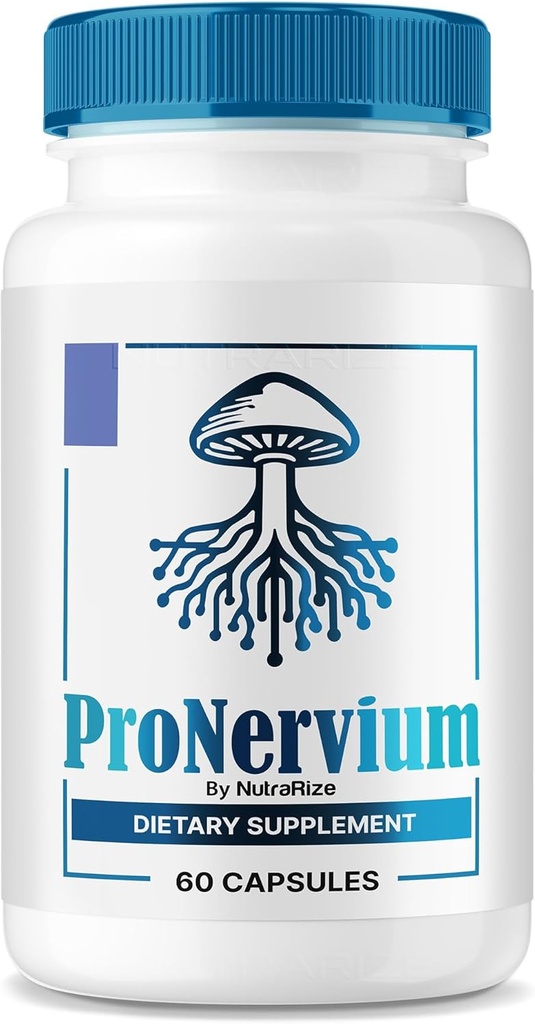 ProNervium - ProNervium Advanced Nerve Health Supplement, ProNervium Nerve Support Dietary Pills, All-Natural Formula for Dynamic Lifestyle, Pro Nervium Pastillas Reviews (60 kapsul)