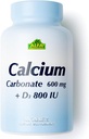 Kalcij 600mg + D3 prehranska dopolnila z vitamini ALFA – spodbuja zdrave kosti – zdrave zobe – zdravo srce – zdravo živčevje – 100 tablet