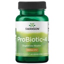 Swanson Probiotic-4 3 milijarda Cfu 60 Veg kapsule
