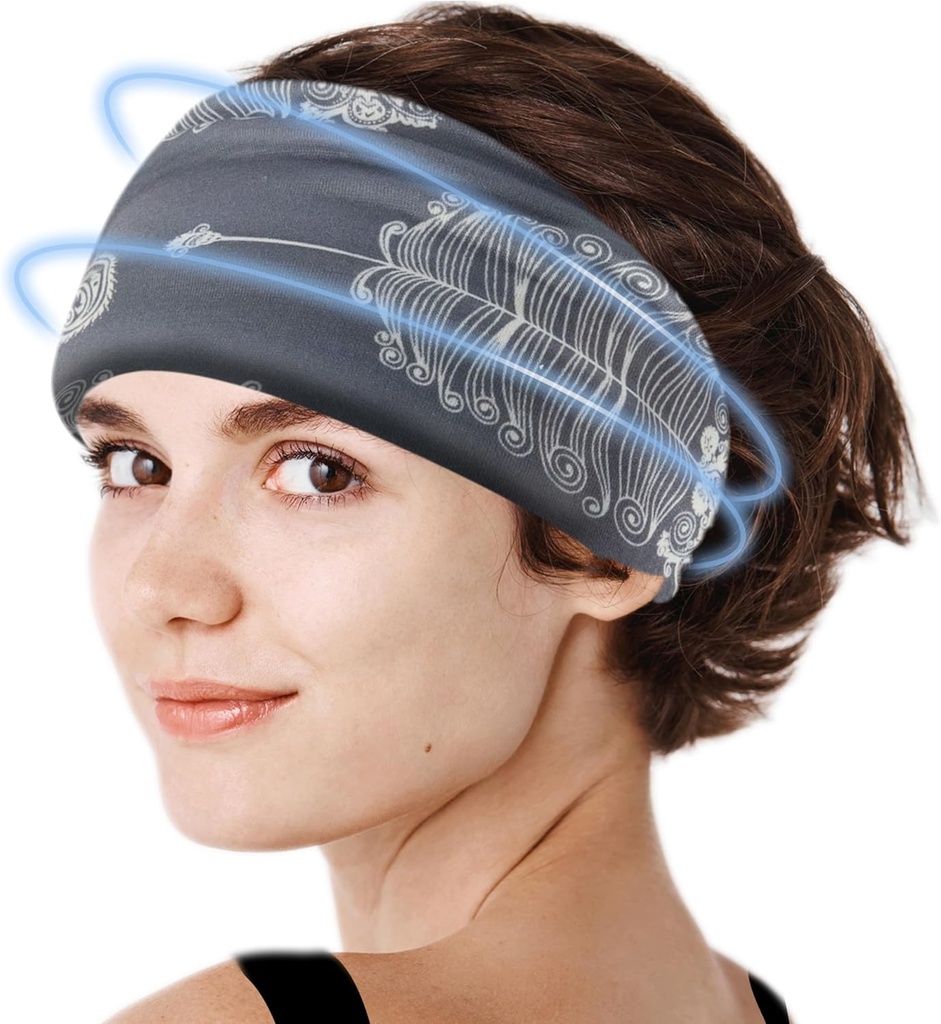 Crimy Migrene glavobol Relief Cap, Cooling Gel Headband Neck Ovit Hat Mask, Pomirjujoče Ice Pack glavo hladno kompresijo za napetosti stres in mačka