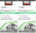 Force Factor ProbioSlim + Prebiotic Fiber hujšanje dodatek za ženske in moške, Probiotik in Prebiotic Digestive Health Podpora z izvleček zelenega čaja in Psyllium Husk Fiber, 120 Kapsule