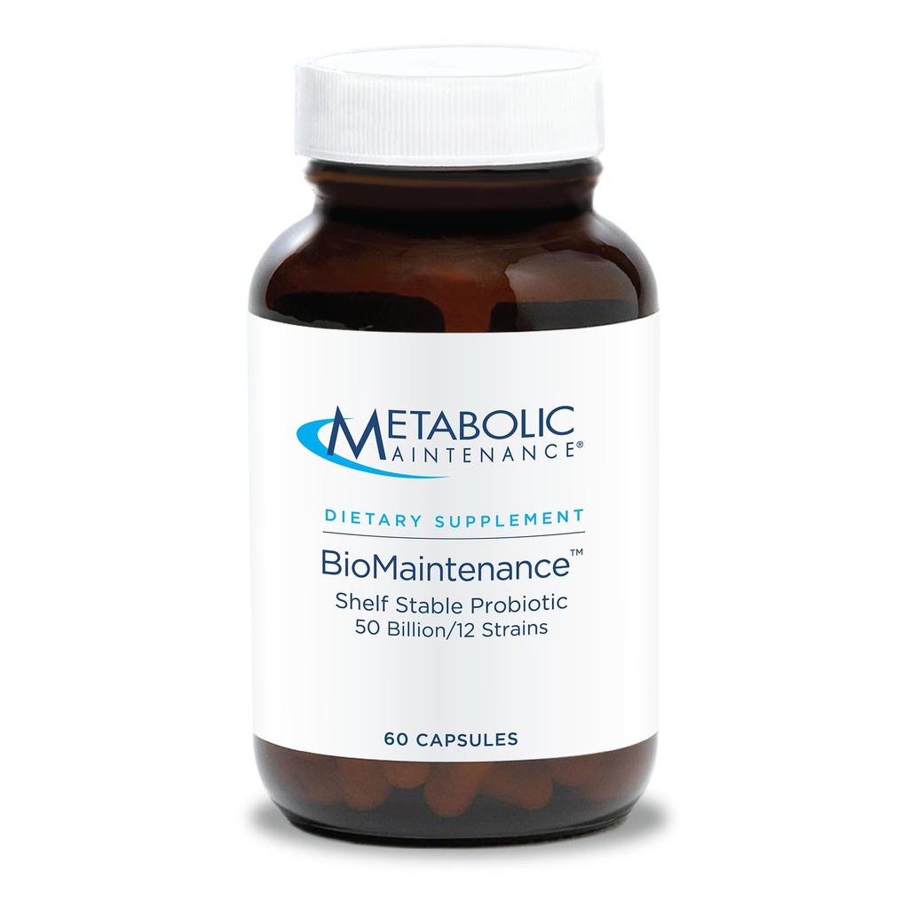 Presnovno vzdrževanje Biološka vzdrževalna polica Stable Probiotic - 50 milijard CFU + 12 sev Probiotic Gut Health Supplement - vsebuje Lactobacillus Acidofilus + Lactobacillus Gasseri (60 kapsul)