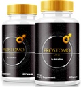 (2 paket) Kapsule Prostomo - Uradna formula za podporo prostate Heath, vse naravne dodatek k regain nadzor in doseči splošno Wellness, Premium Pros Tomo tablete Pregled (120 kapsul)