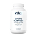 Vital Nutrients Betain HCL Pepsin z izvlečkom korenine Gentian 