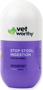 Vet Worthy Stop Stool Prebava - Coprophagia - Psi Dopolnilo k preprečevanju Stool Jedo - Dog dodatek z Yucca Schidigera, Parsley List, Kamilica, Tiamin - Jetra Okus, 120 Žvečljive tablete
