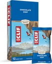 CLIF BARS - Energijske palice - Čokolada Čip - izdelan z organskimi ovesi - rastlinska hrana - Vegetarian - Kosher (2.4 Ounce Protein Bars, 12 Count) Pakiranje maj Vary