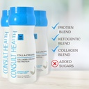 Consult Health - Cola-Creama Collagen Creamer Supplement - 10g Beljakovine - Ketogena mešanica - Powder Coffee Creamer - Kokosovo olje, energijsko povečanje MCT olje - Brez dodanega sladkorja - 7,94 oz