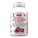 ANDREW LESSMAN Fruit Full Anti-Oxidant Izvlečki 60 Kapsule - 14 Naravni sadeži in izvlečki jagod. Brusnice, brusnice, grozdno seme, Granatno jabolko, Resveratrol in še več. Kapsule zlahka pogoltnete