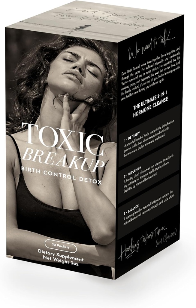 Toxic Breakup Rojstvo Control Detox očistite za obnovitev Hormone Balance 