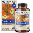 Materlove Shatavari (120 Tekoči kapice) Dojenje dodatek za podporo oskrbo z mlekom med menstruacijo – Ne-GMO, Organic Herbs, Vegan, Kosher