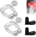 Acupeace Tinitus Relief naprava, Auricalm Tinitus Relief naprava, Tinitus Relief za zvonjenje ušesa, Tinitus uho Cuff Set Stop uho zvonjenje (1Par)