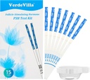 15 Pack Testni trakovi za menopozo doma, FSH test Perimenopavza Test Hormonsko ravnovesje za ženske nad 30 Hormonski test