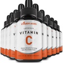 Liposomski vitamin C 2000mg Tekoči za odrasle, visoka absorpcija VIT C, povečanje vitamina C, dobri za imunski sistem in antioksidant, 60ML (10 steklenic)
