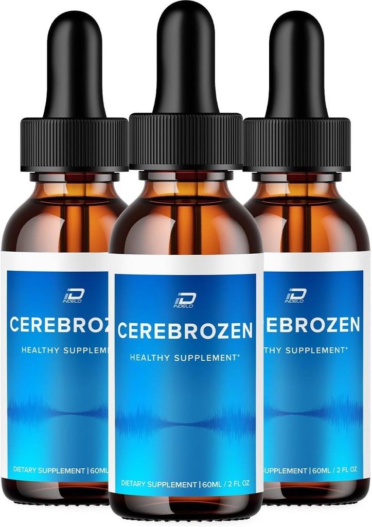 Cerebrozen Tinitus Ušesne kapljice - Cerebrozen 24, Cerebrozen Tekoče kapljice, Cerebrozen Reviews, Cerebrozen Kapljice za lajšanje ušes (3 paket - 180 ML)