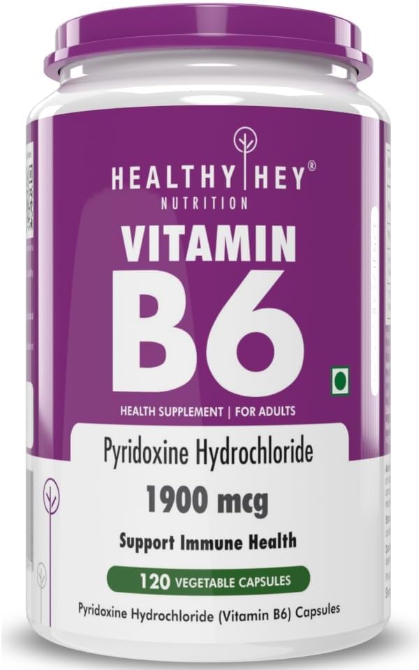 Vitamin B6 Piridoksin -120 Veg. kapsule
