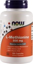 Now Foods L-metionin, 100 kapsul / 500mg (paket po 2)