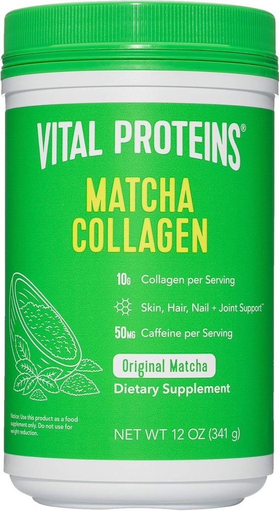 VITAL PROTEINS Matcha Collagen, 12 oz