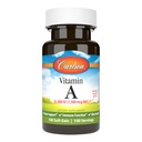 Carlson - vitamin A, 25000 i.e. (7500 μg RAE), vid in zdravje kože, imunske funkcije, 100 mehkih gelov