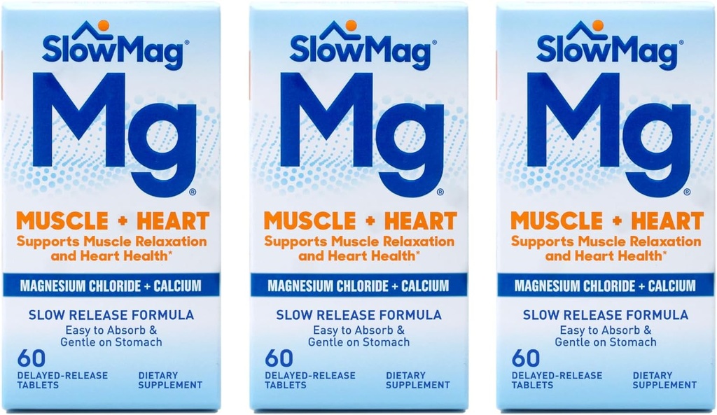 Počasni Magnezijev klorid s kalcijevimi tabletami, 60 tablet (paka 3) Fxi&Ui