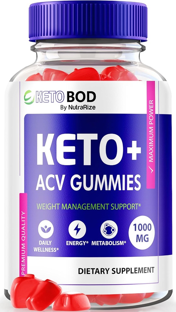 NutraRize KetoBod Keto ACV Gummies, Keto BOD Keto + ACV, Ketobodz Apple Cider Vinegar, KetobodACV 1000MG, Keto Body Plus ACV Gummy, Uradna Ketobodketo Mnenja (60 Gummies)