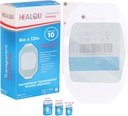 Transparentni film Oblačenje 8" x 12" (10 Pack) – Vodoodporne lepilne rane Bandages za post-kirurški tuš, IV Shield, Tattoo Aftercare, Jasno dihanje obleko obliži s HEALQU