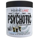 Insane Labz Psychotic SAW, High Stim Pre Workout Powder z OxyGold-TM in AMPiberry®,Extreme Trajna energija s Teacrine®,Focus s CognitIQ® in vzdržljivost (30 Serving (Pack of 1), Blue Raspberry)