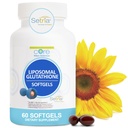Core Med Science Liposomal Glutatione dodatek (500mg, 60 Softgels) - Čisti zmanjšani setrija s fosfolipid kompleks - Antioksidant dodatek za energijo, in kožo